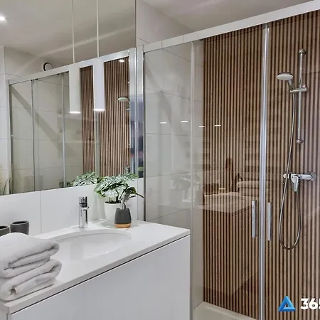 Apartmán 365pam - Westin House - Parking, Basen, Jacuzzi, Sauna, Silownia, Plac Zabaw W Cenie *